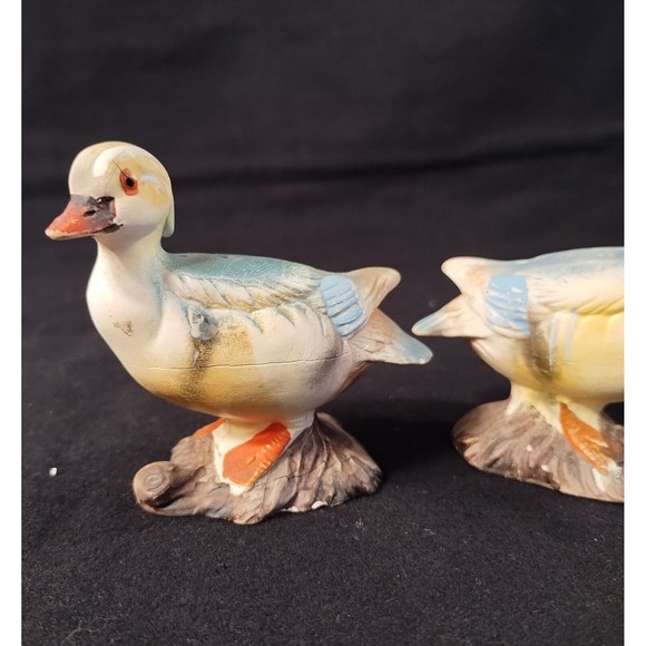 Duck Salt & Pepper Shakers Sets 2 Pairs Vintage Waterfowl Retro Kitchenware - Picture 10 of 16